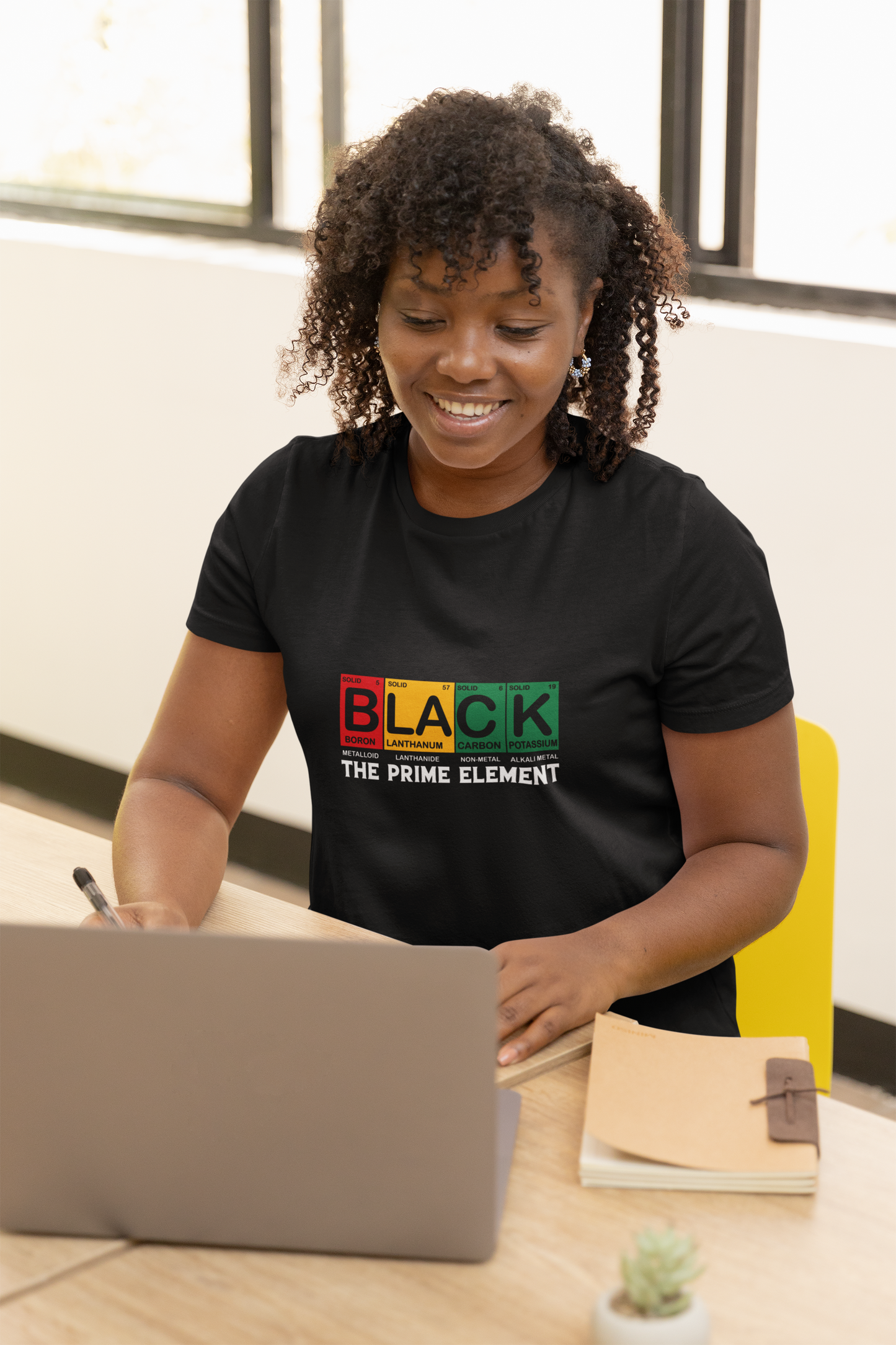 Black Periodic Table T-Shirt