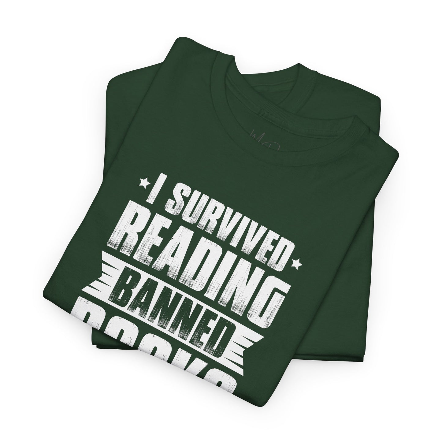 I Survived Reading Banned Books |T-Shirt|White