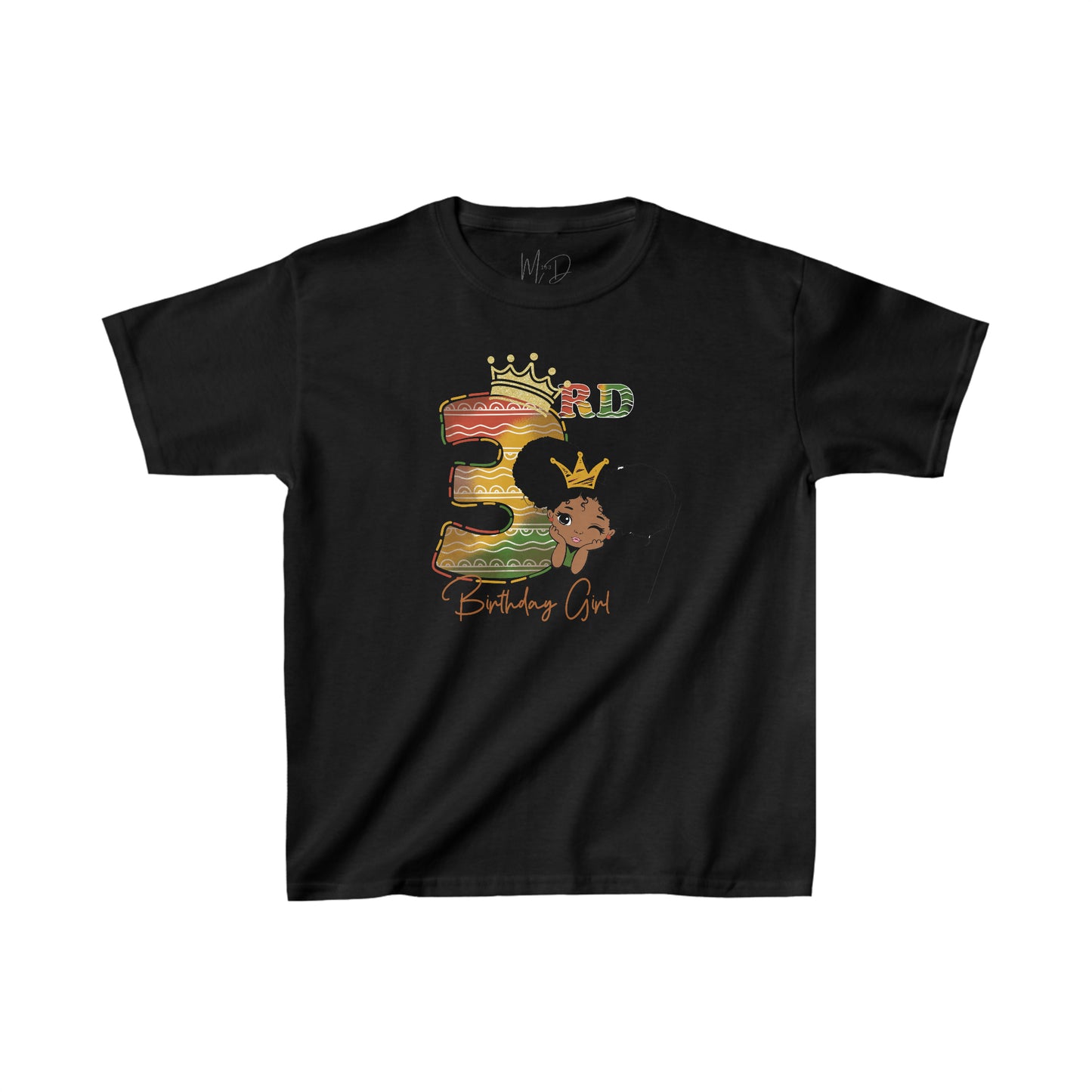 3rd Princess Birthday Girl Juneteenth T-Shirt