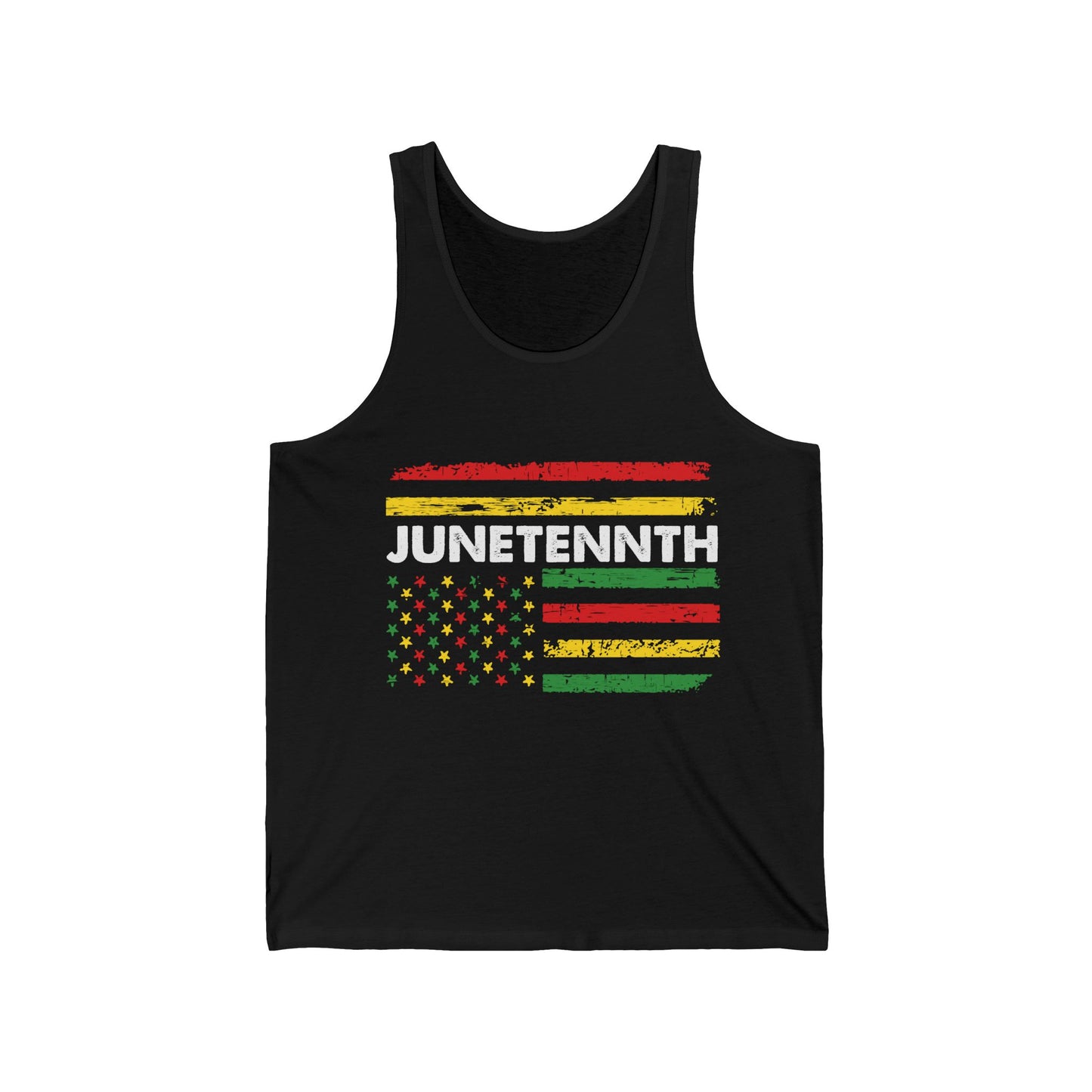 Juneteenth Flag Tank Top Unisex Version 3