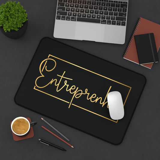 Entrepreneur | Desk Mat | Black