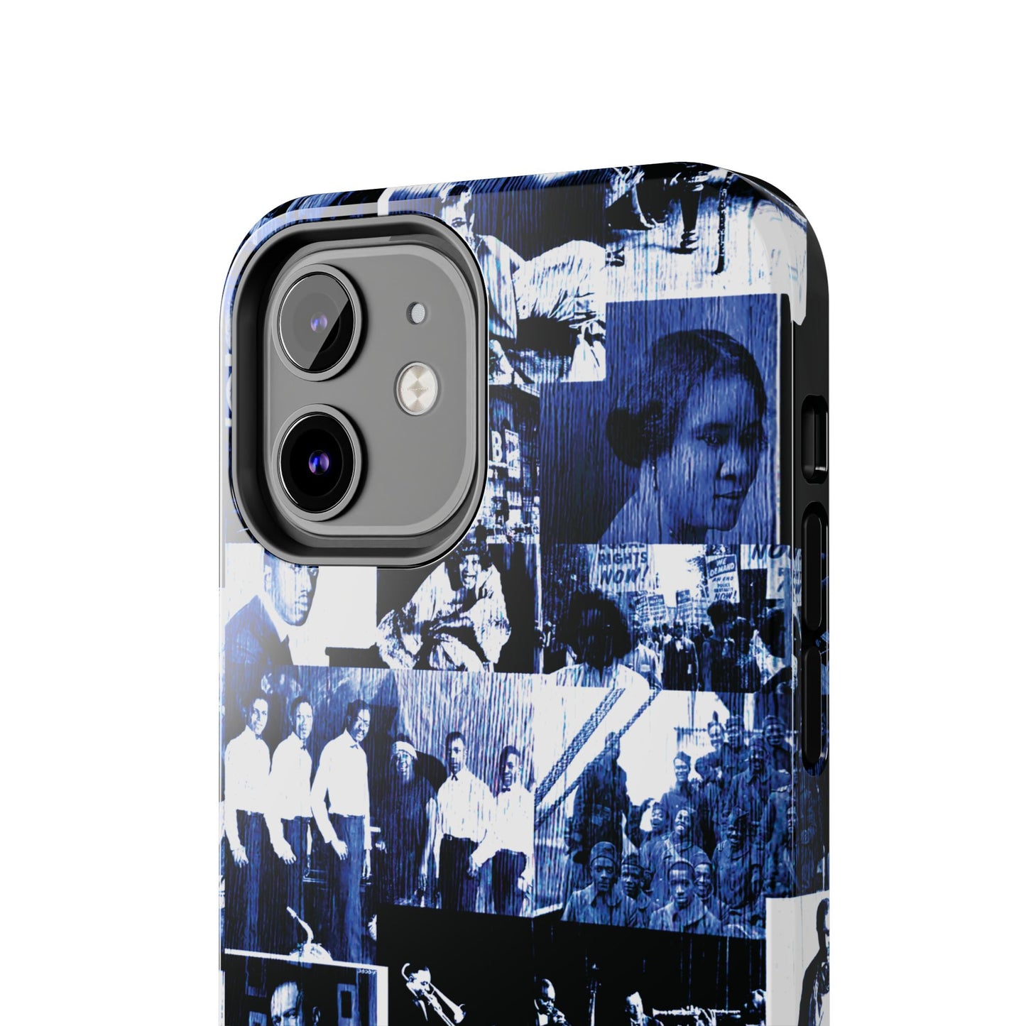 Black History 1920's Greatness (Blue) (Black Version) iIPhone Case