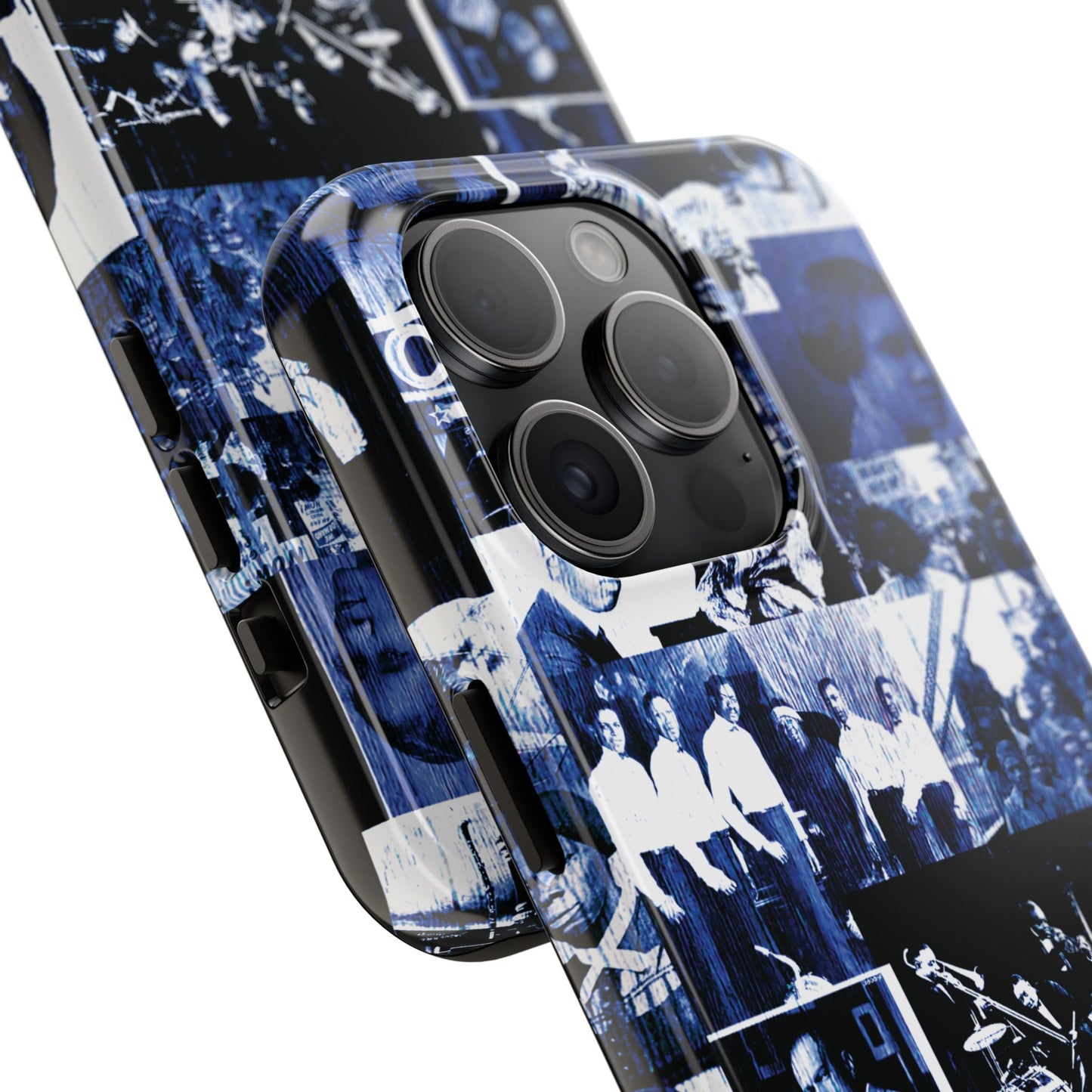 Black History 1920's Greatness (Blue) (Black Version) iIPhone Case