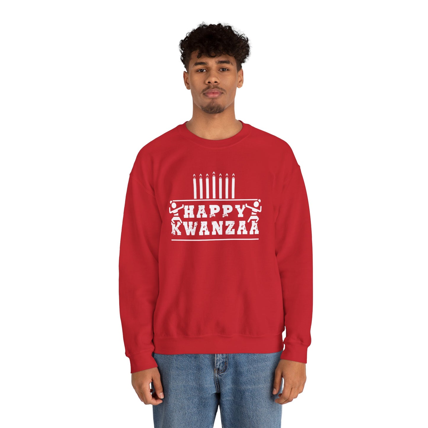 Happy Kwanza Squad | Version 1|White Font| Sweatshirt