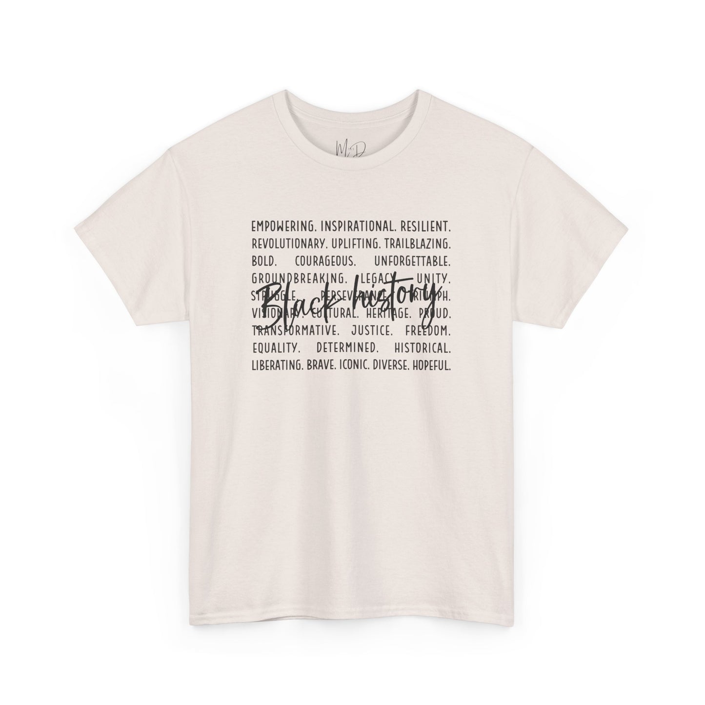 Black History - Empowerment | Black Font | T-Shirt