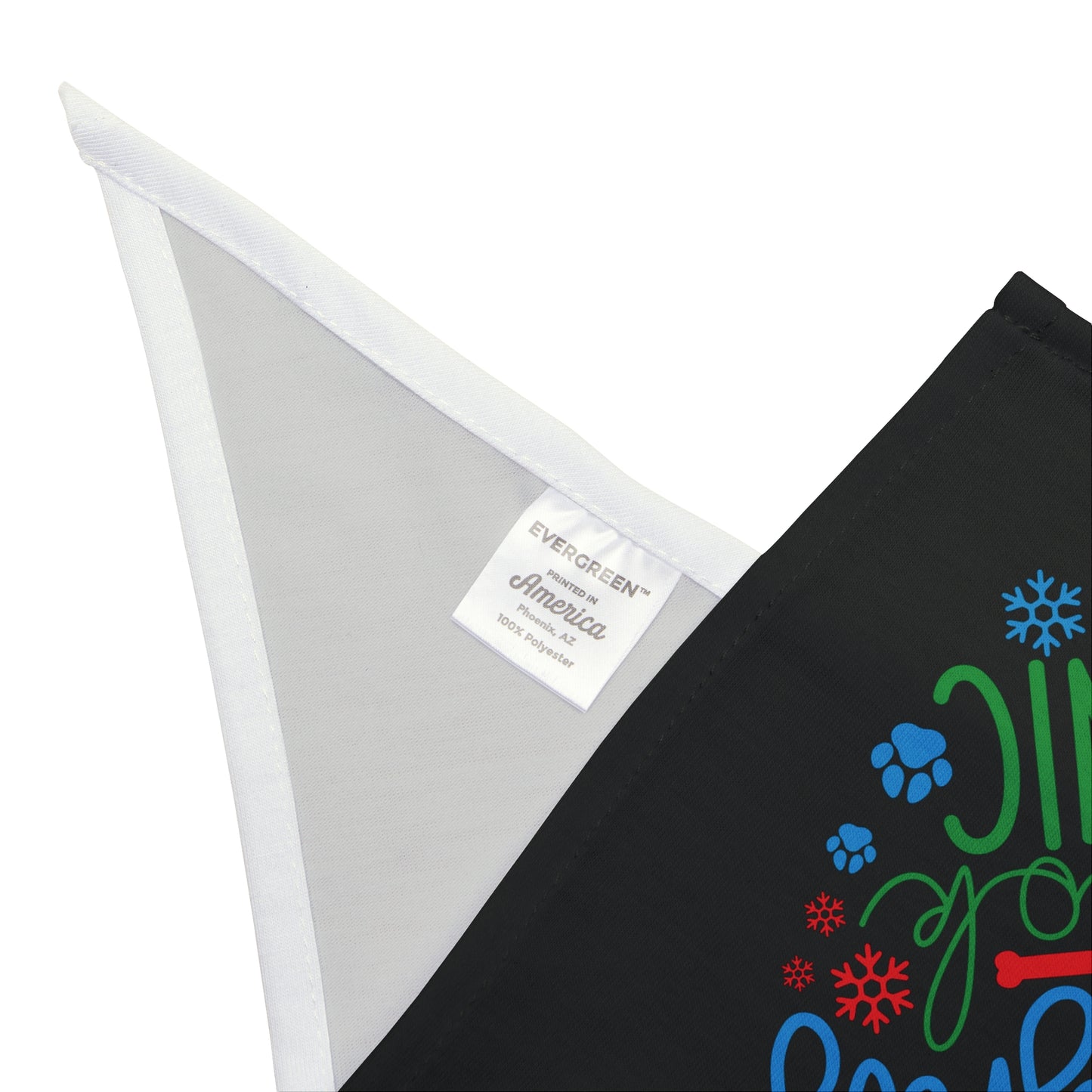 I Make Naughty Look Nice | Pet Bandana | Black