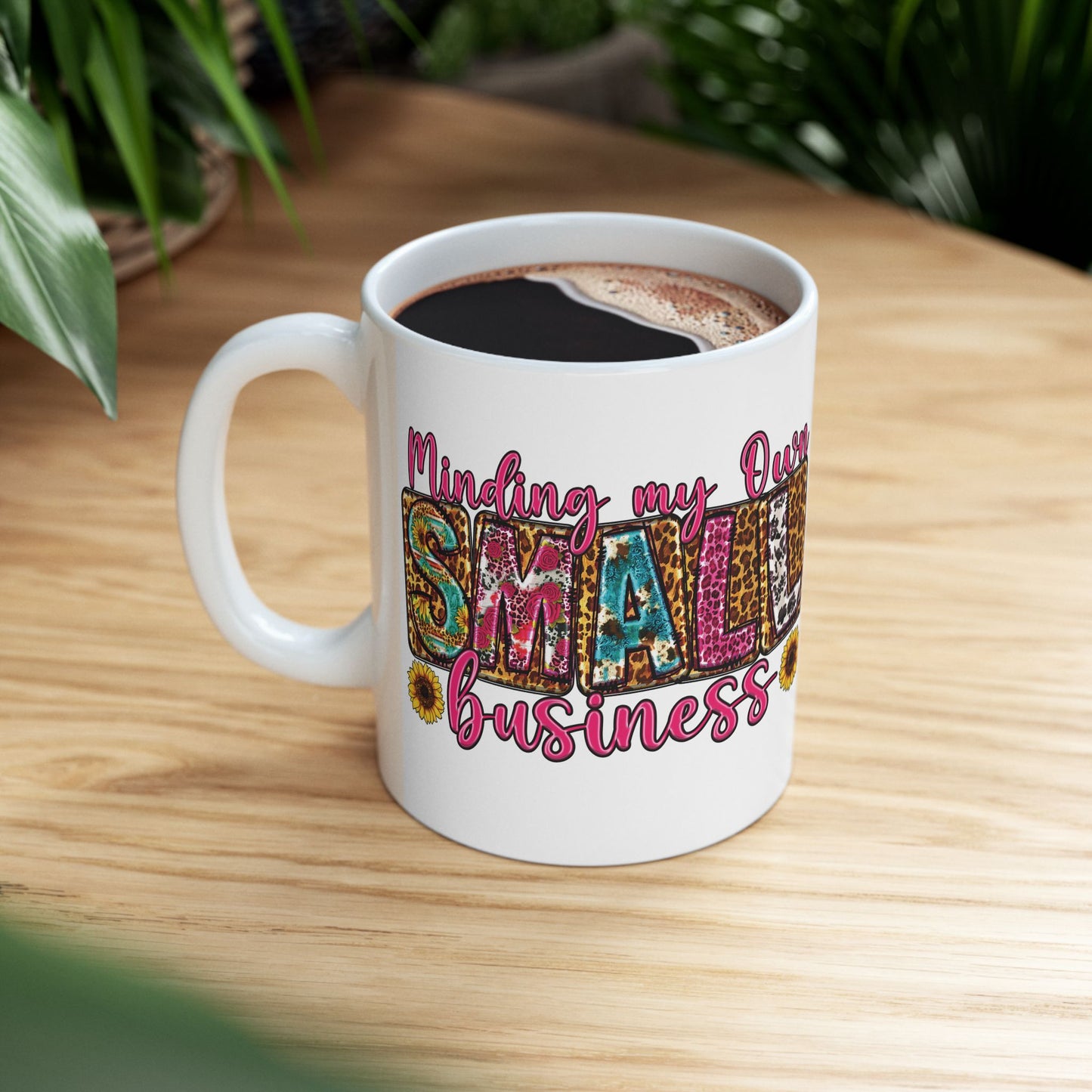 Minding My Black Owned Business | Version 3 | 11oz Mug| Black