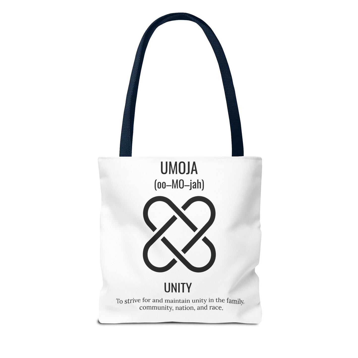 Umoja (Day 1) |Unity | Tote Bag | White