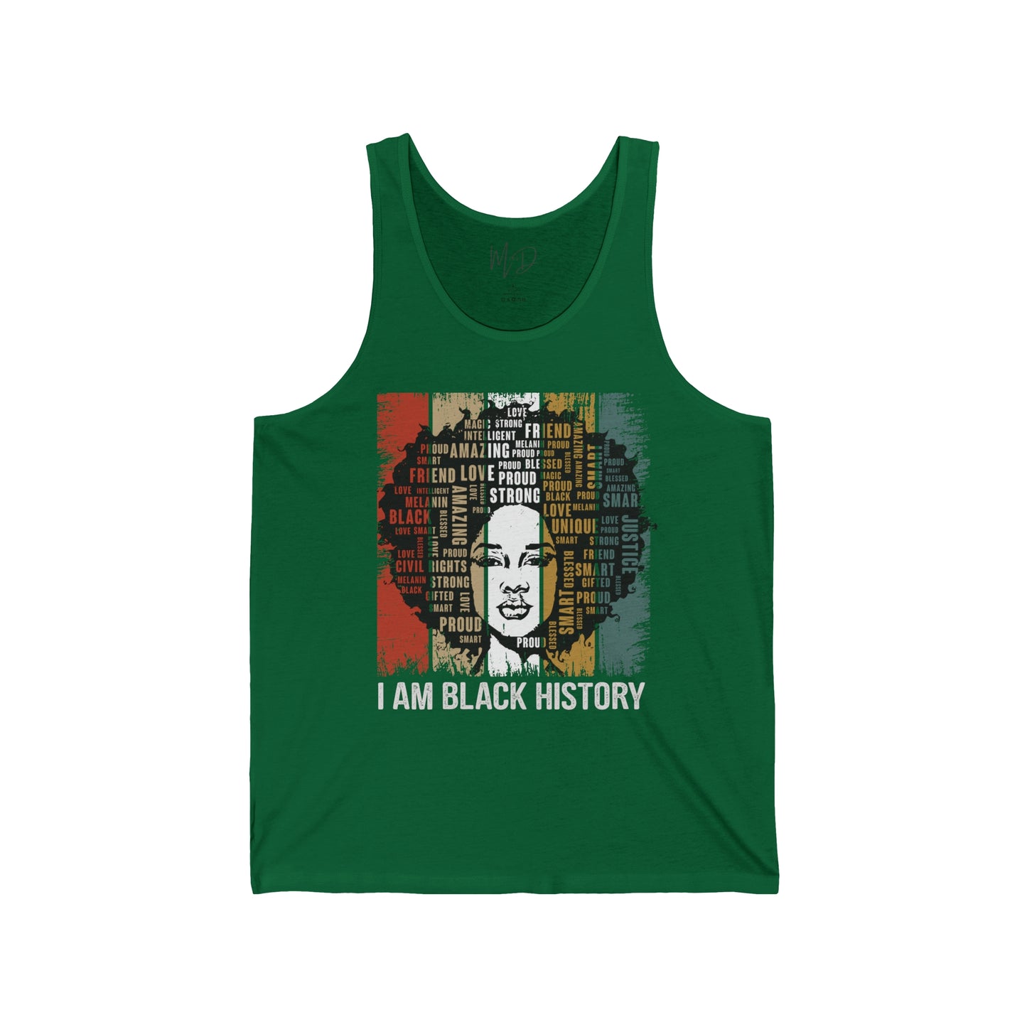 I Am Black History T-Shirt. Tank Top Unisex