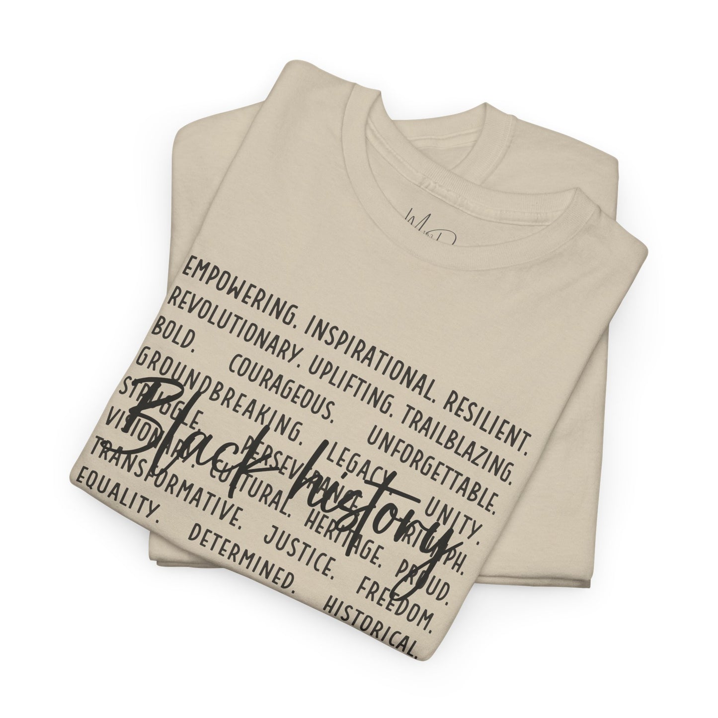 Black History - Empowerment | Black Font | T-Shirt