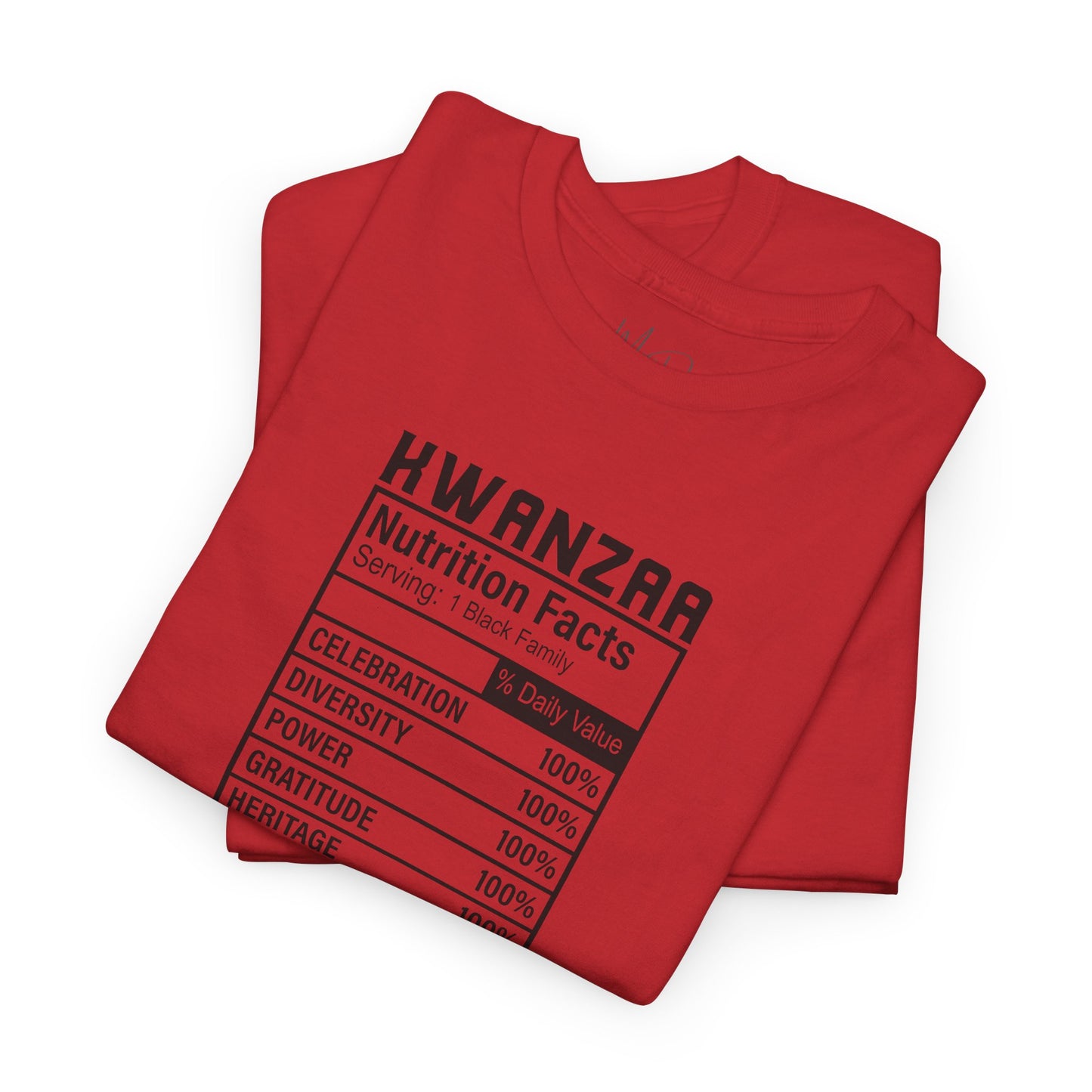 Kwanza Nutritional Facts | T-Shirt