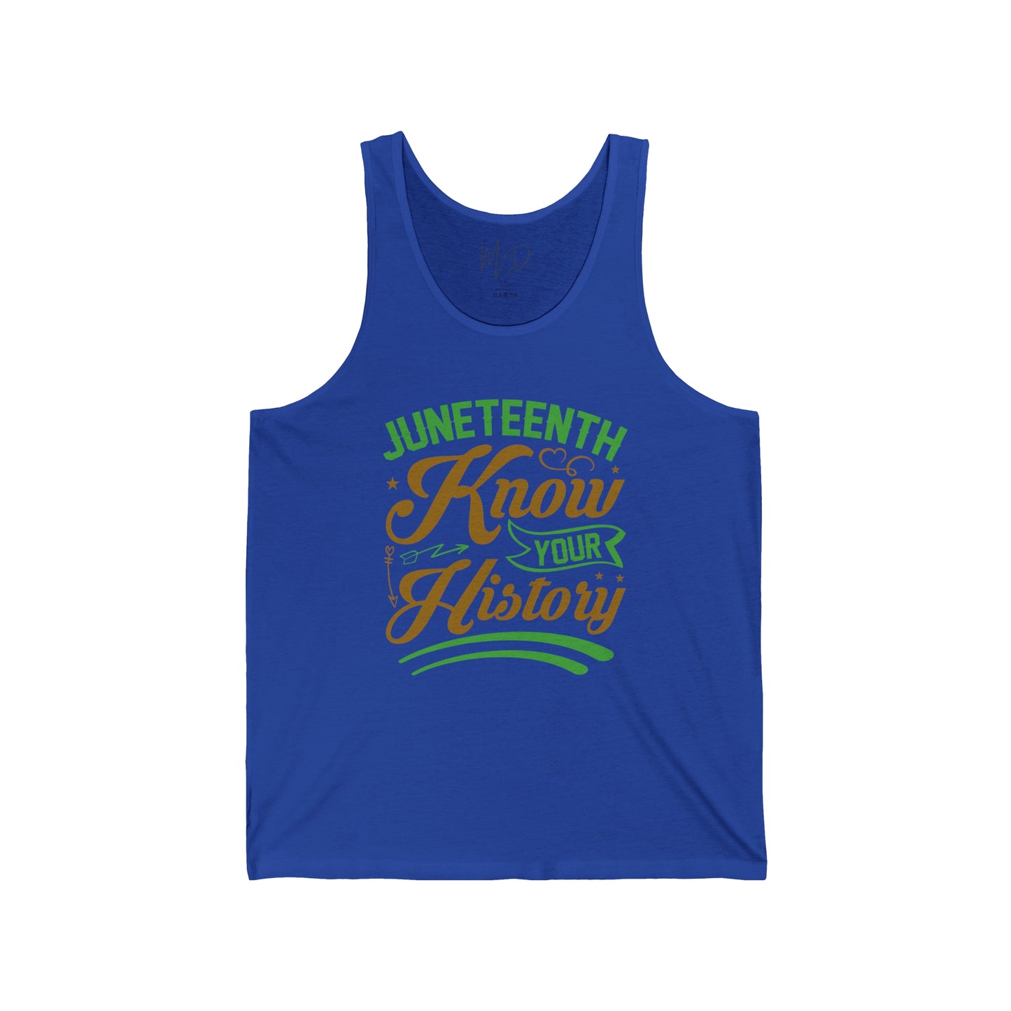 Know Your History Tank Top Unisex