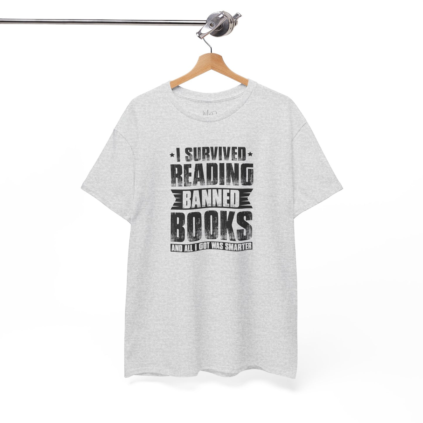 I Survived Reading Banned Books |T-Shirt| Black