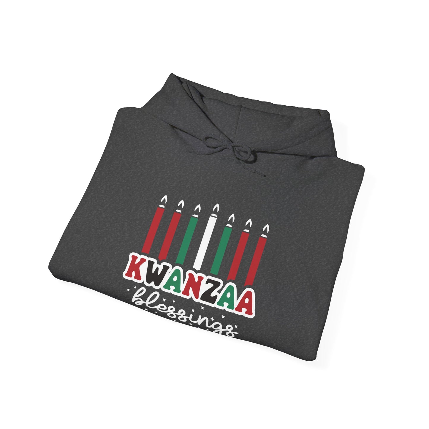 Kwanza Blessings | Version 1|Hooded Sweatshirt