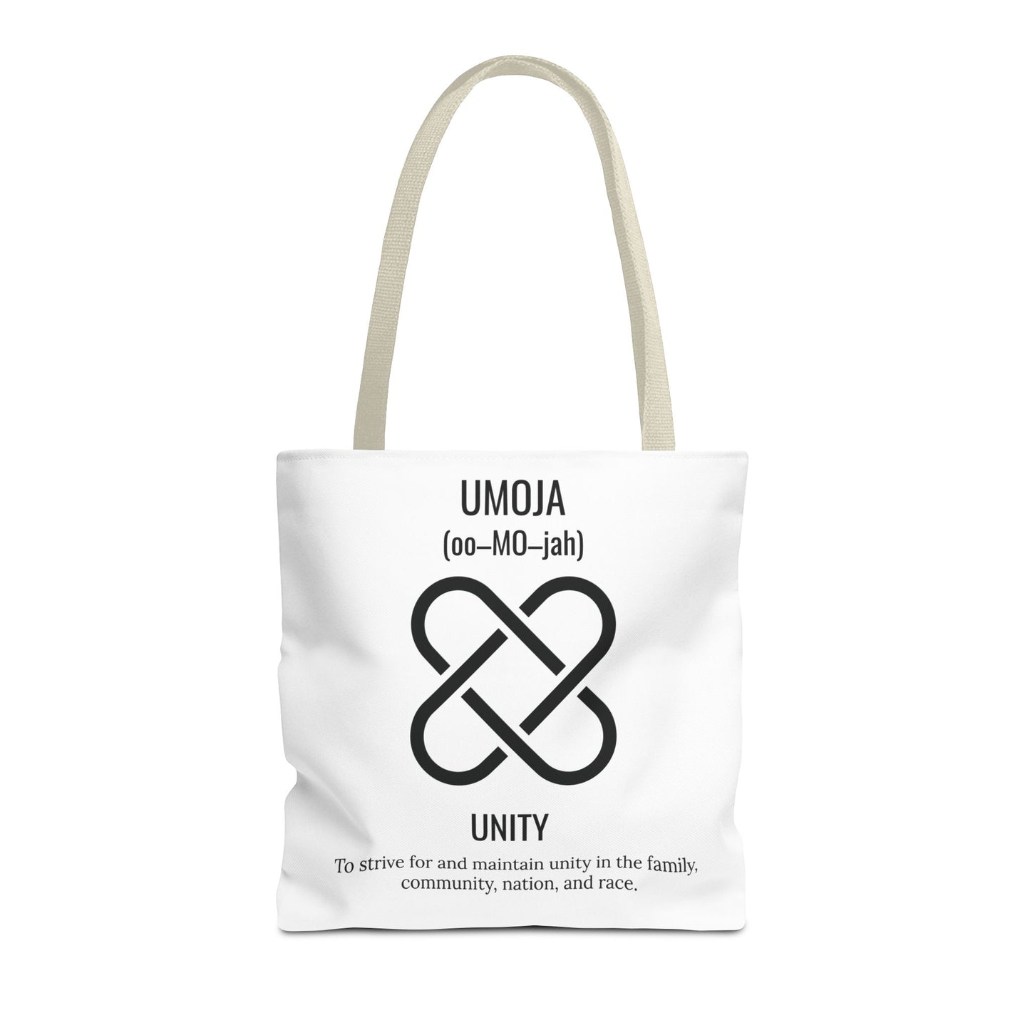 Umoja (Day 1) |Unity | Tote Bag | White