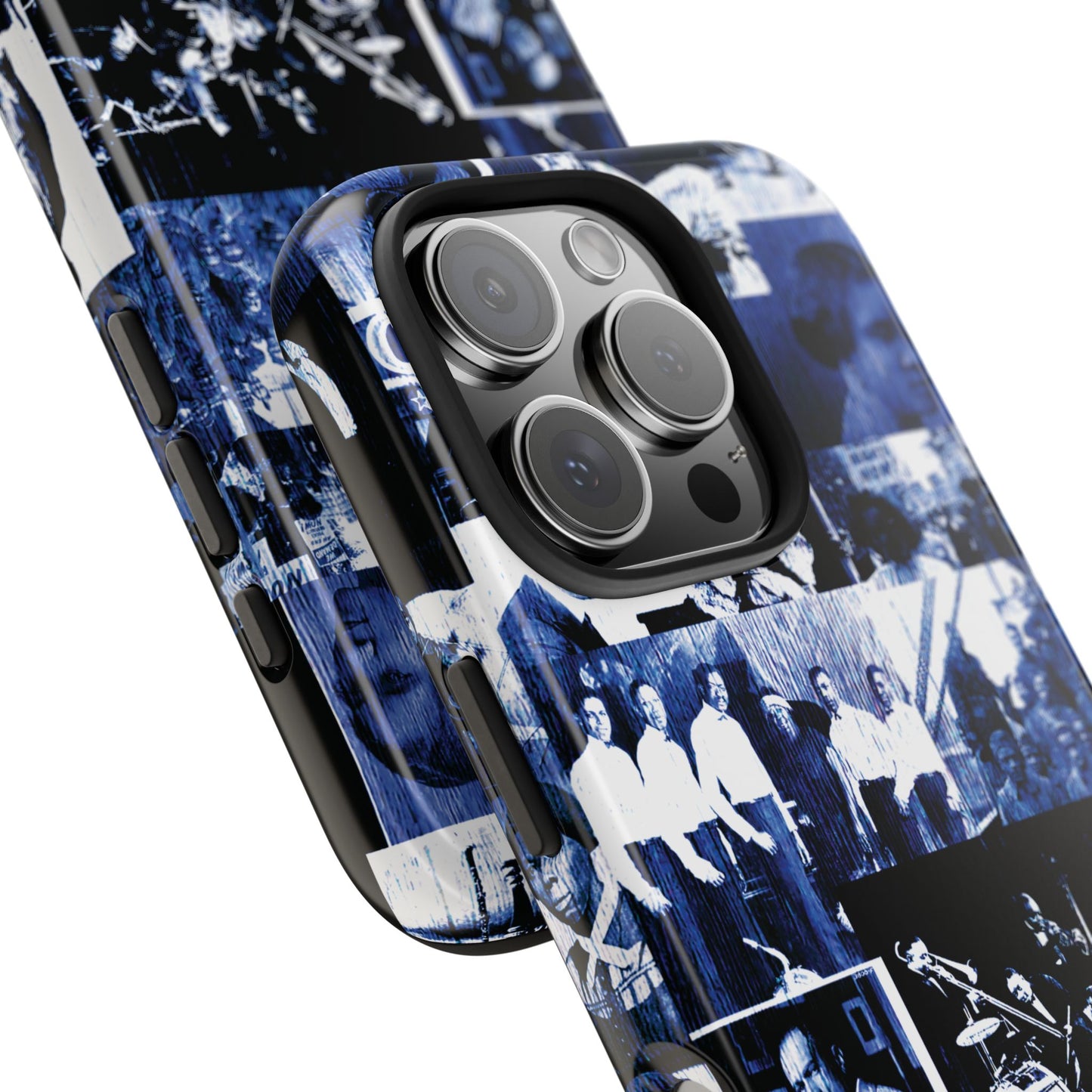 Black History 1920's Greatness (Blue) (Black Version) iIPhone Case