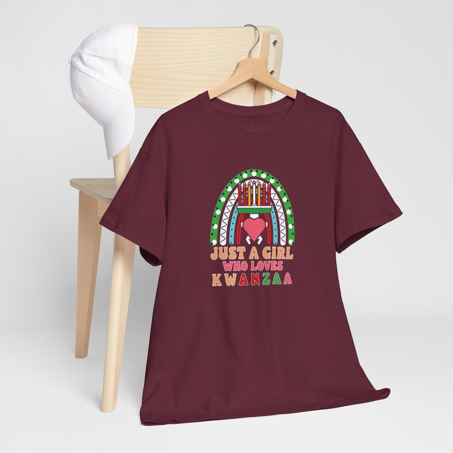 Just A Girl Who Loves Kwanza | Version 1| T-Shirt