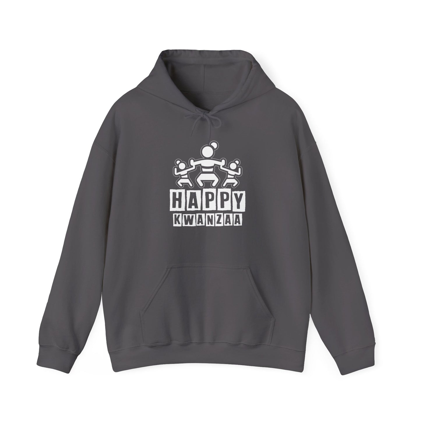 Happy Kwanza Squad | Version 1|White Font| Hooded Sweatshirt