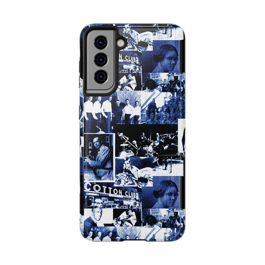 Black History 1920's Greatness (Blue) (Black Version) Samsung Case