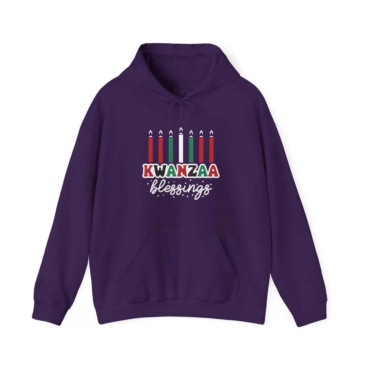 Kwanza Blessings | Version 1|Hooded Sweatshirt