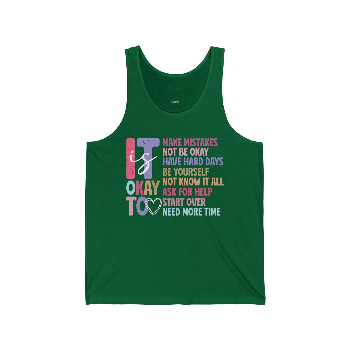 It Is Okay| Tank Top