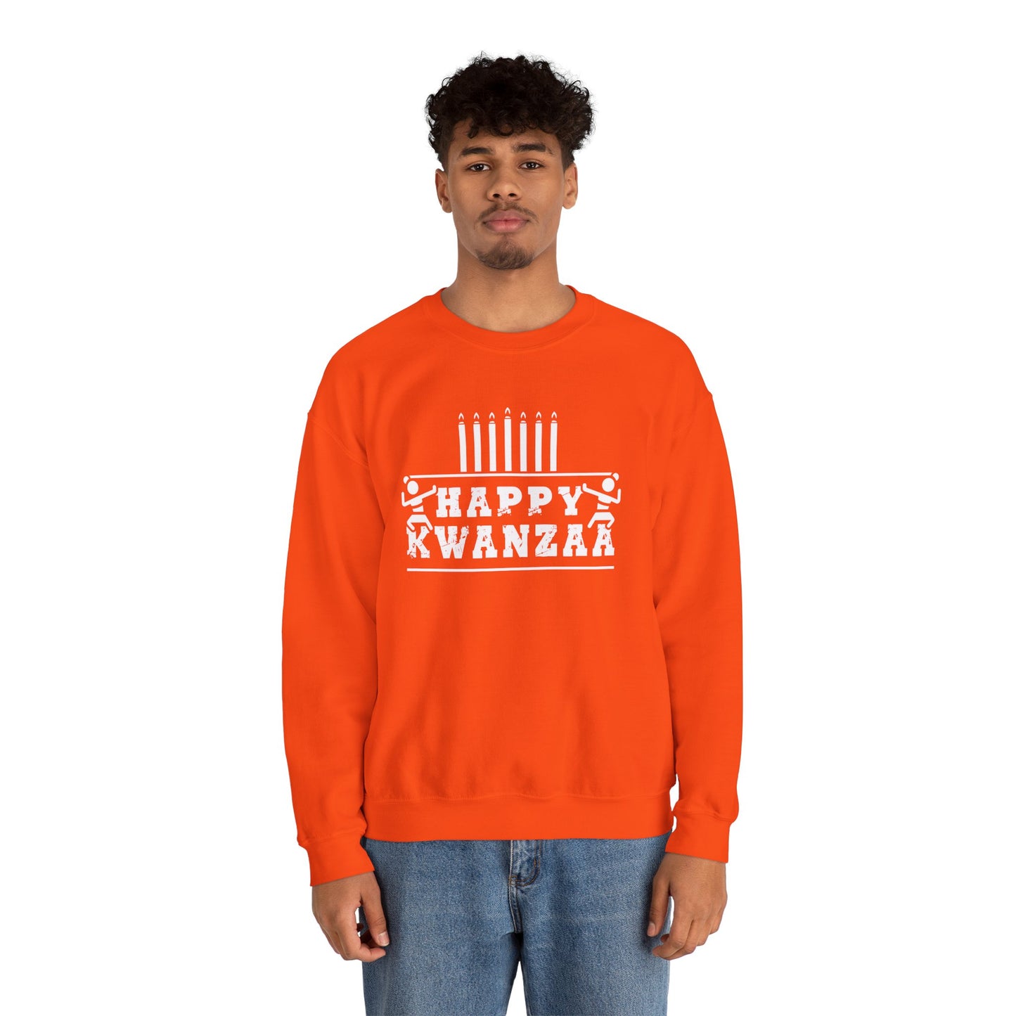 Happy Kwanza Squad | Version 1|White Font| Sweatshirt
