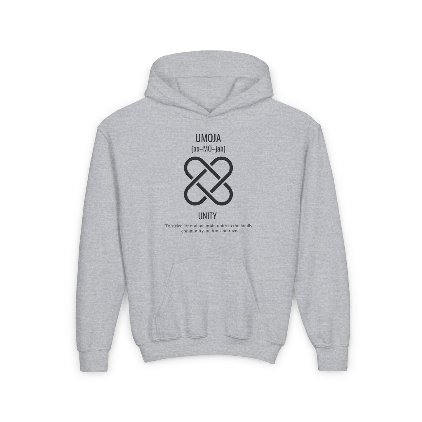 Umoja (Day 1) |Unity | Youth Hooded Sweatshirt