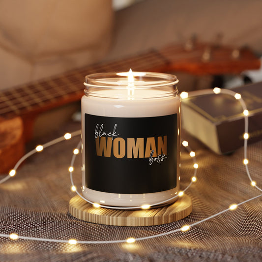 Black Women Boss | Candle |Black Label |9 Oz