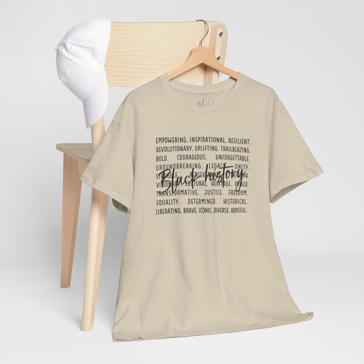 Black History - Empowerment | Black Font | T-Shirt