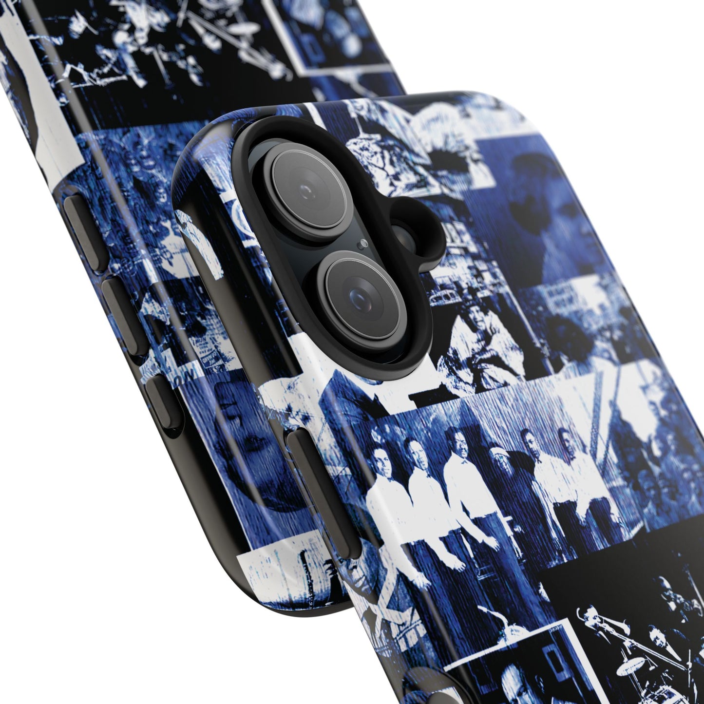 Black History 1920's Greatness (Blue) (Black Version) iIPhone Case
