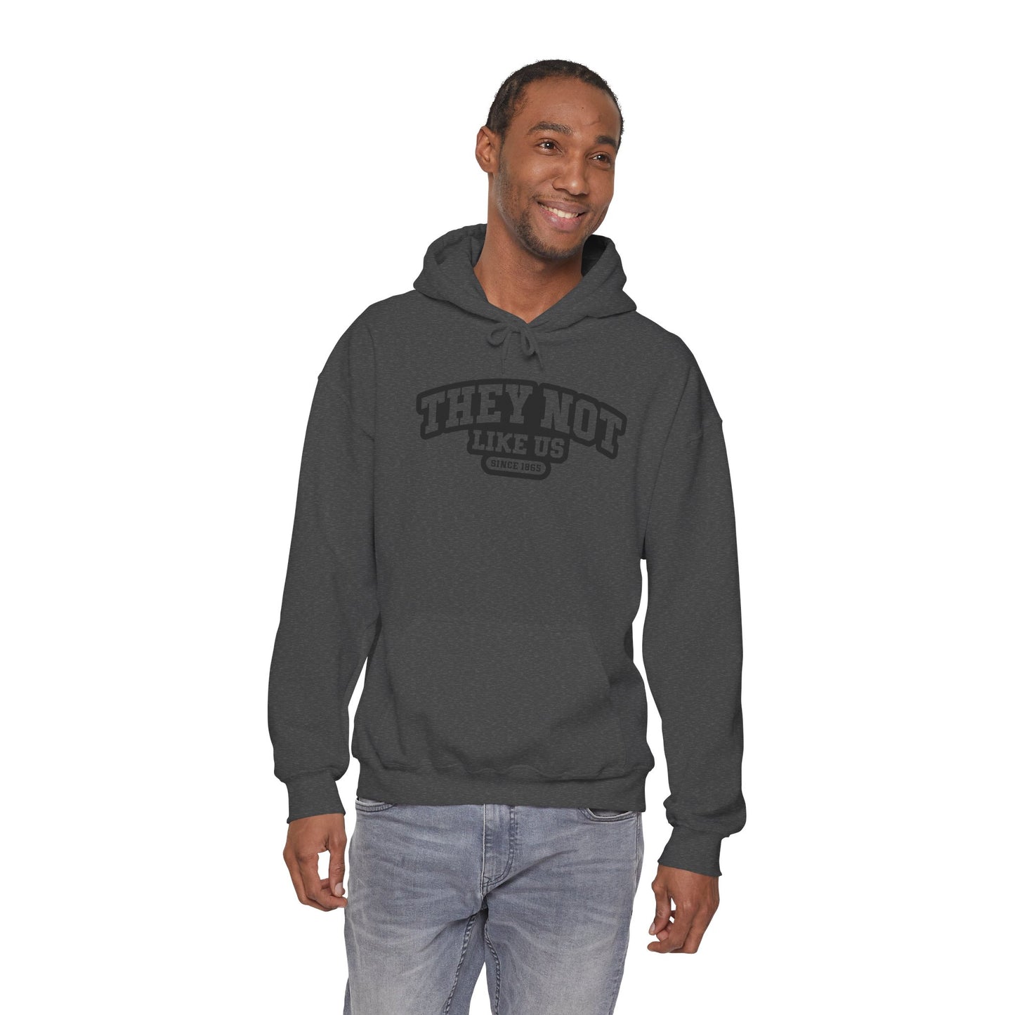 hey Not Like Us| Version 1| Black Font |Hooded Sweatshirt