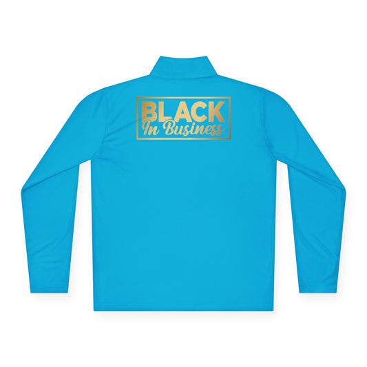 Black In Business |Quarter Zip Pullover| 2-Sided Print