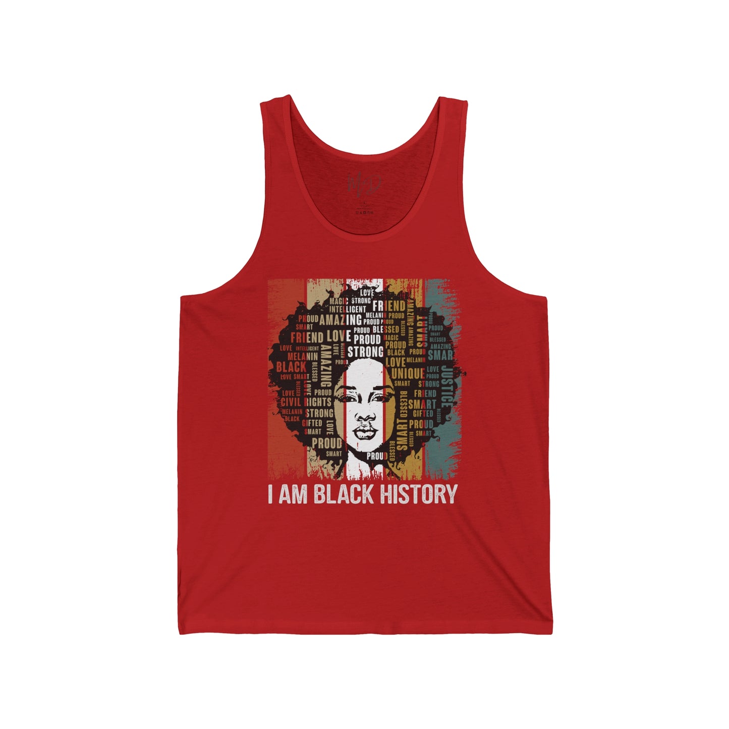 I Am Black History T-Shirt. Tank Top Unisex