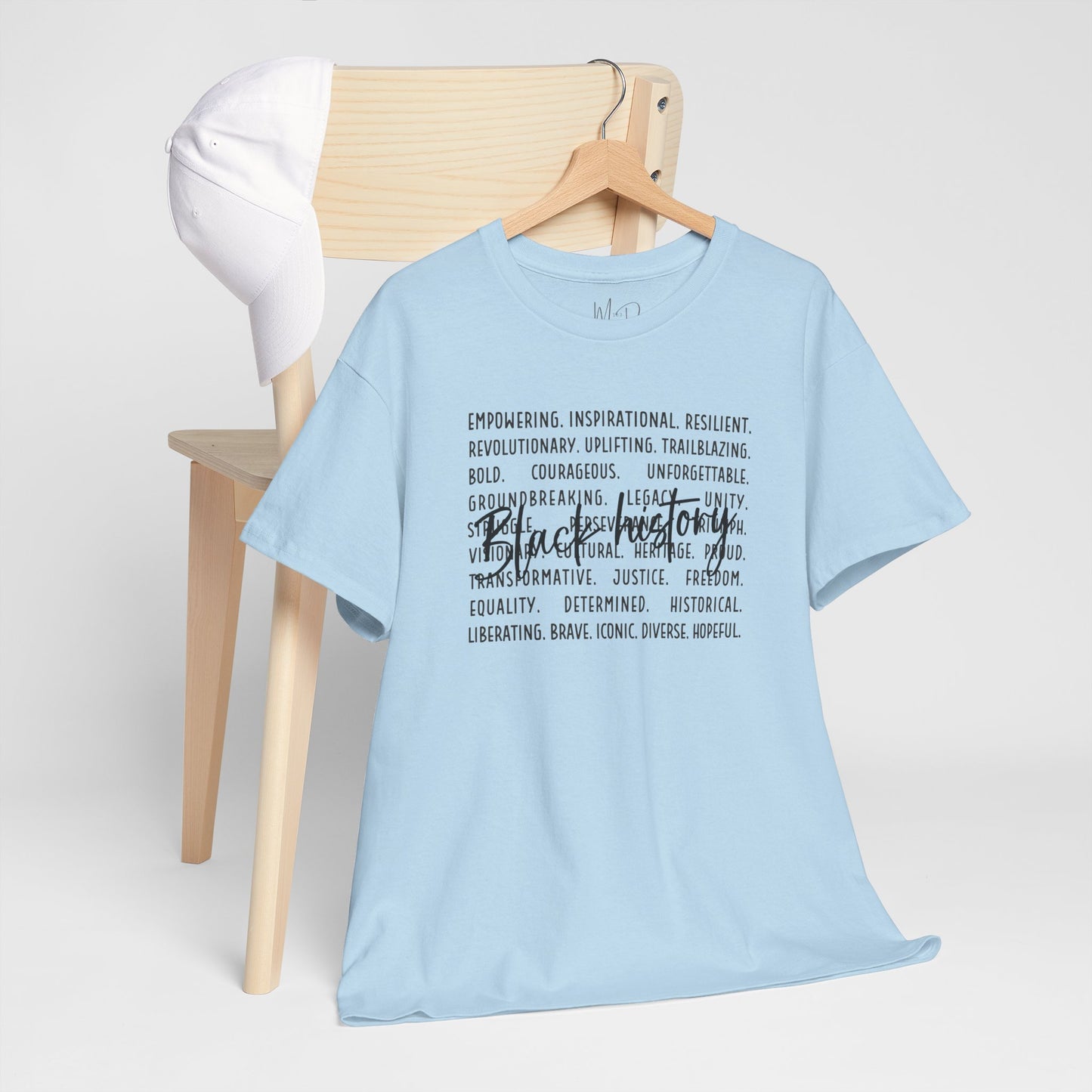 Black History - Empowerment | Black Font | T-Shirt