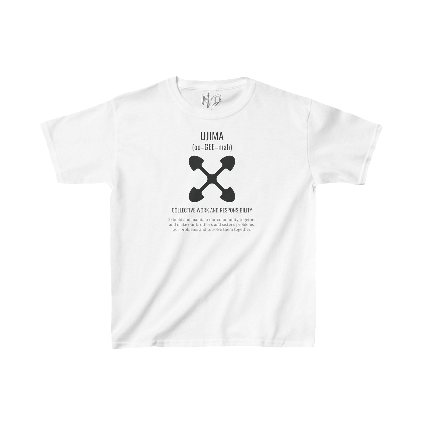 Ujima (Day 3) | Collective Work & Responsibility | Kid’s T-Shirt