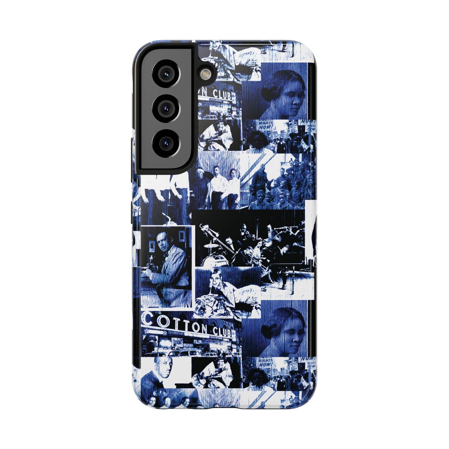 Black History 1920's Greatness (Blue) (Black Version) Samsung Case