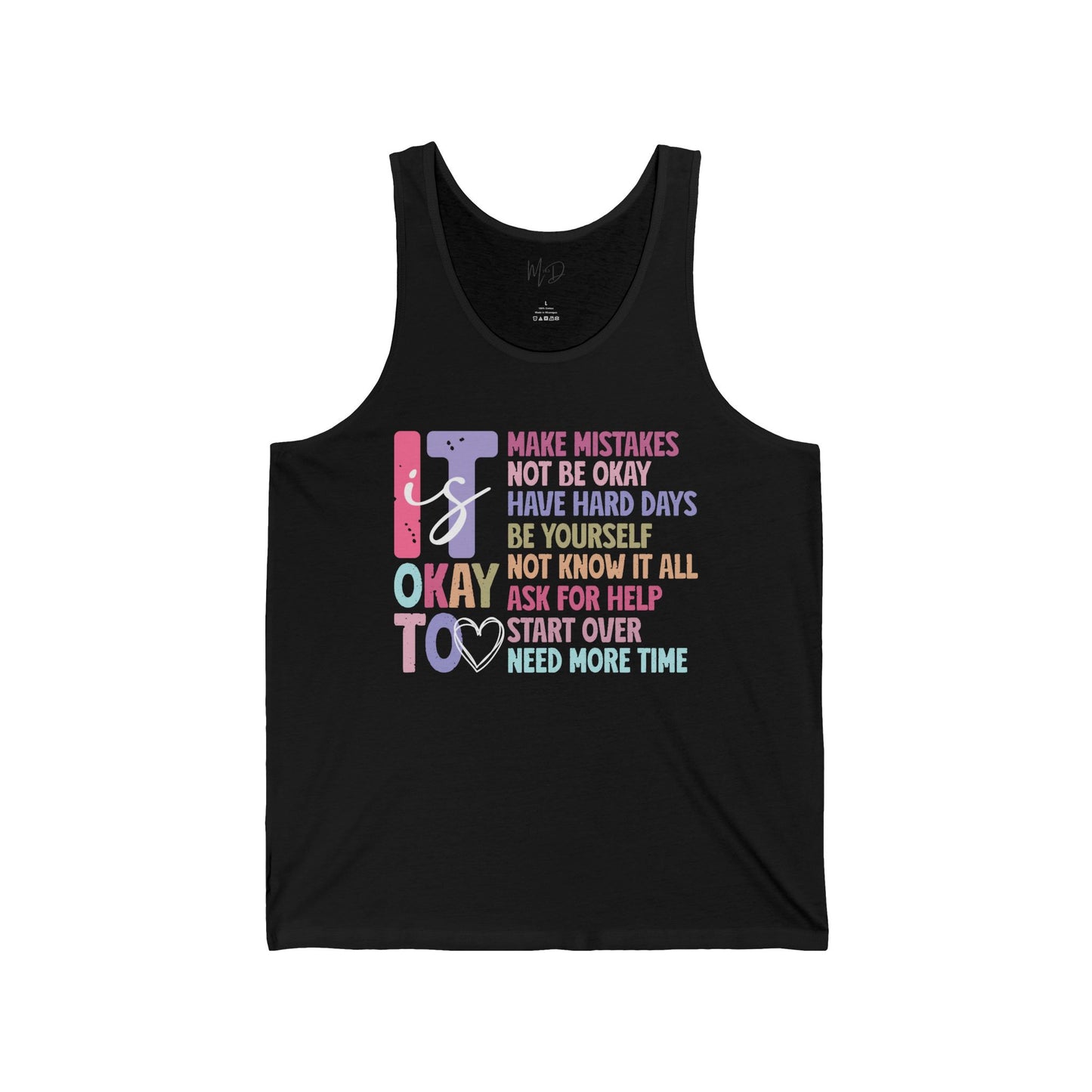 It Is Okay| Tank Top