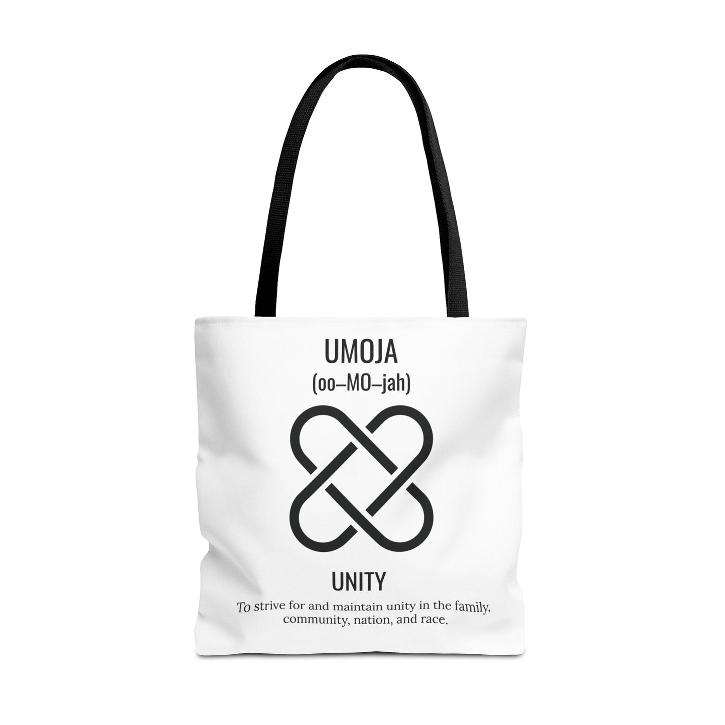 Umoja (Day 1) |Unity | Tote Bag | White