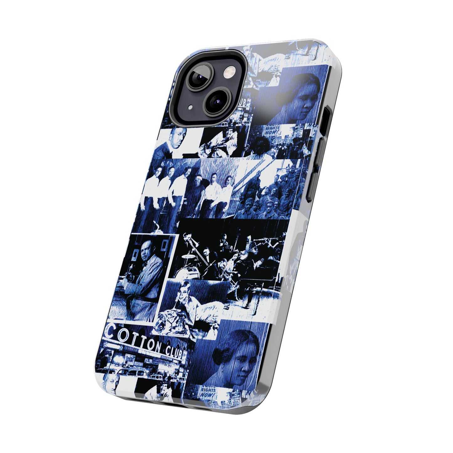 Black History 1920's Greatness (Blue) (Black Version) iIPhone Case