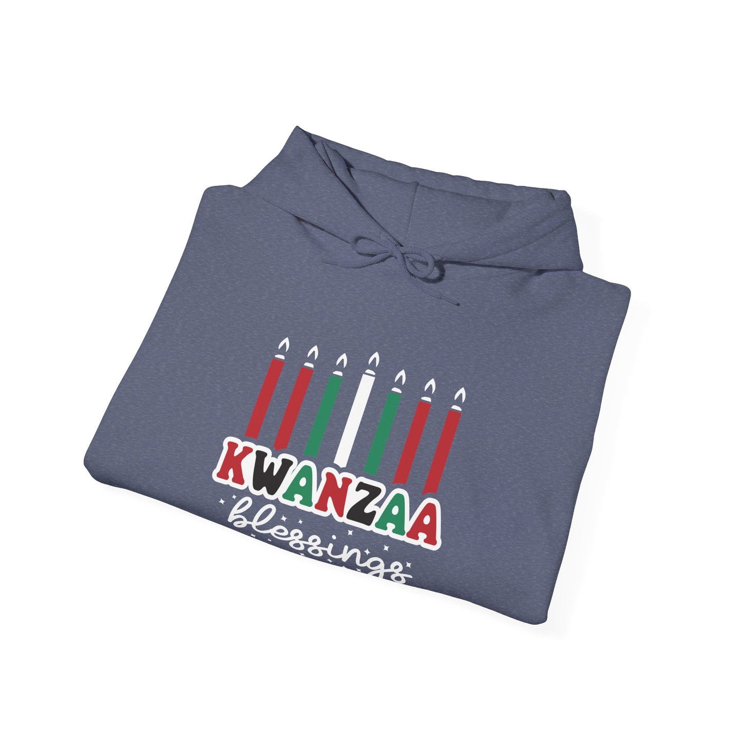 Kwanza Blessings | Version 1|Hooded Sweatshirt