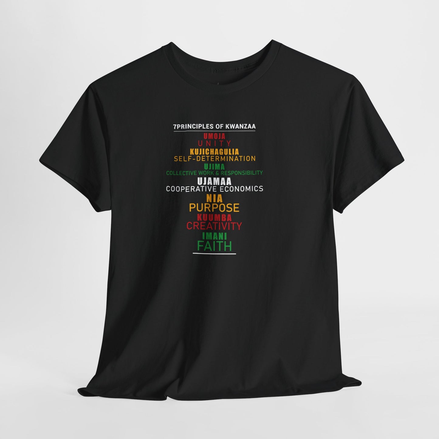Kwanza Principles | T-Shirt