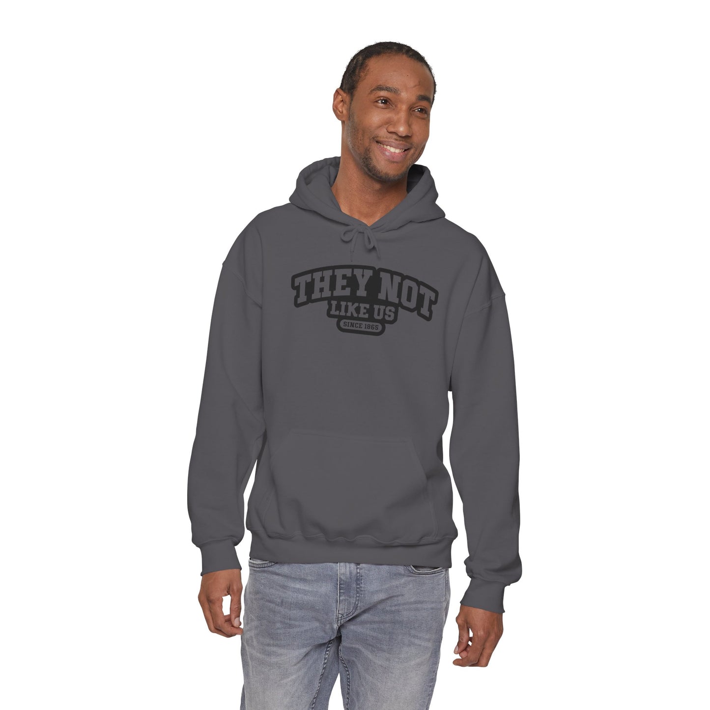 hey Not Like Us| Version 1| Black Font |Hooded Sweatshirt