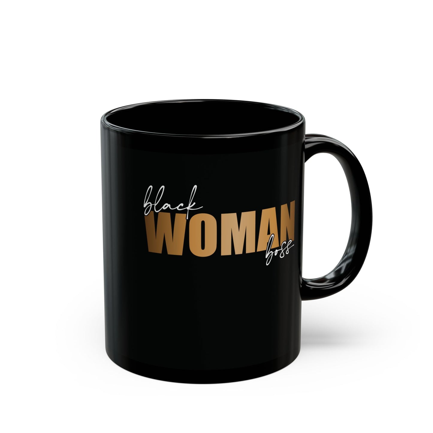 Black Women Boss| 11oz or 15 oz Mug| Black