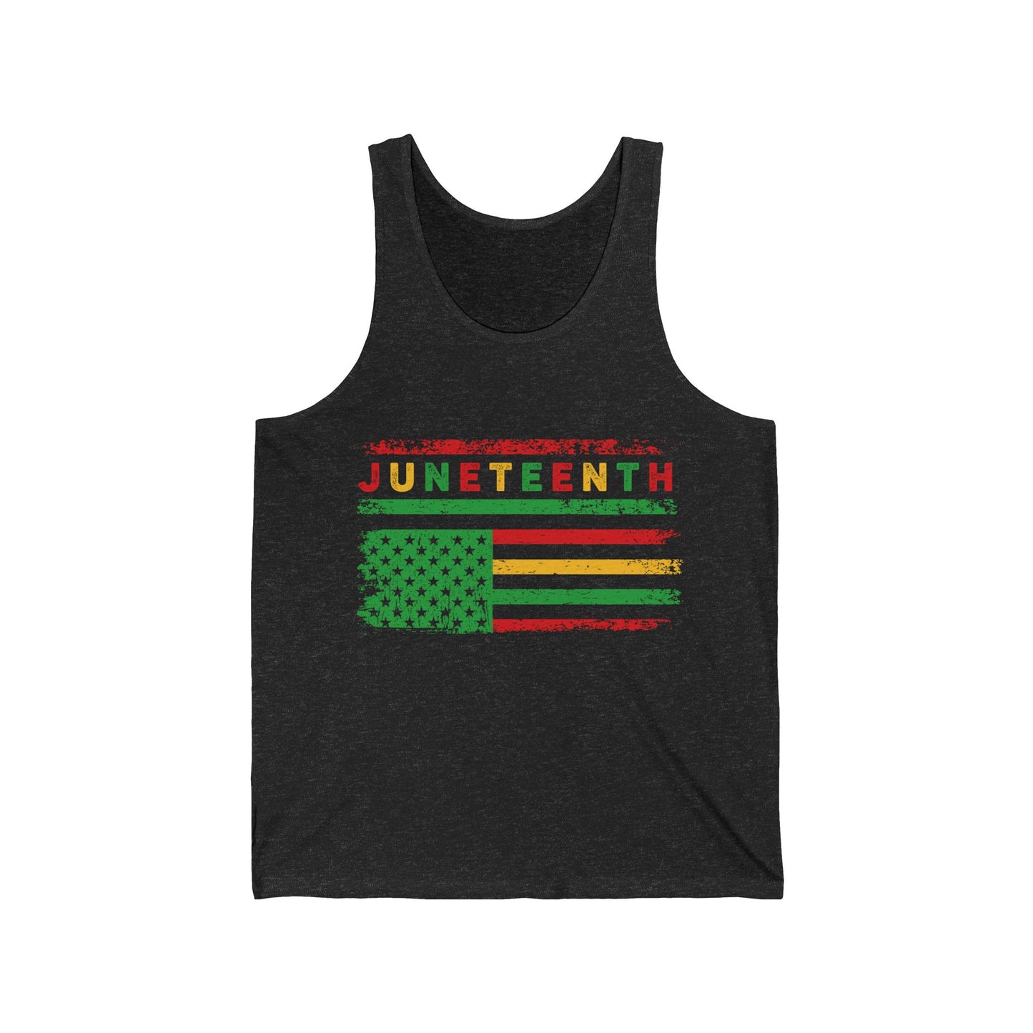 Juneteenth Flag Tank Top Unisex Version 1