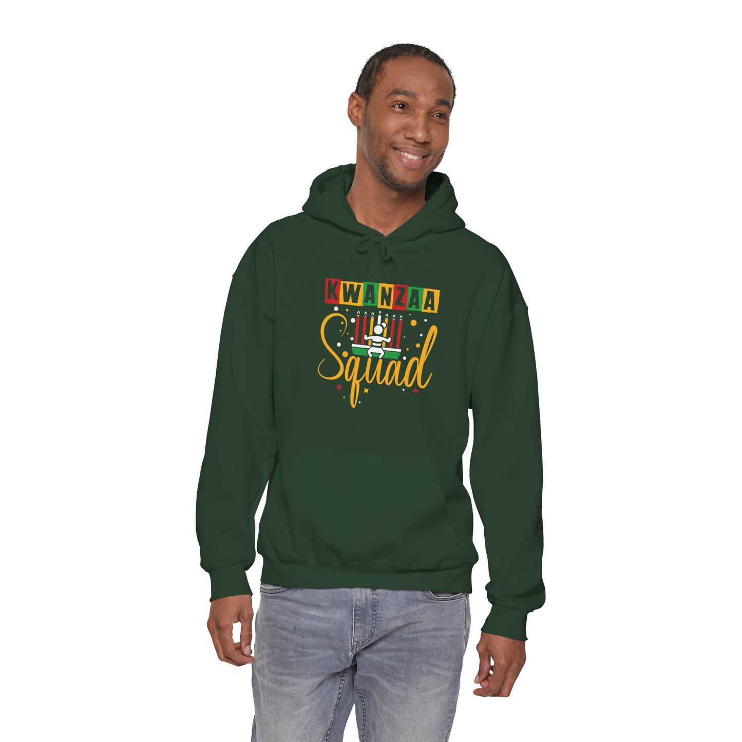 Kwanza Squad | Version 1| Hooded Sweatshirt