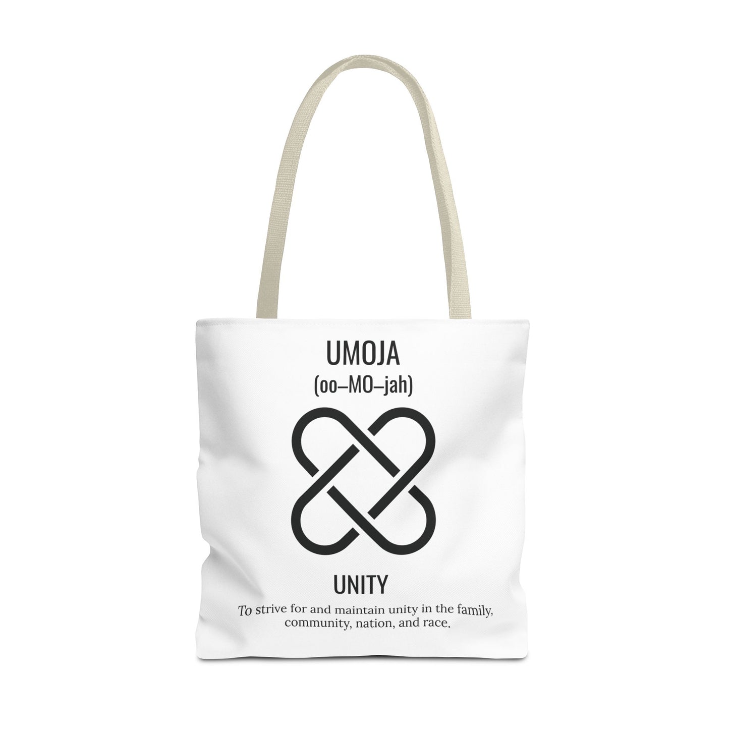 Umoja (Day 1) |Unity | Tote Bag | White