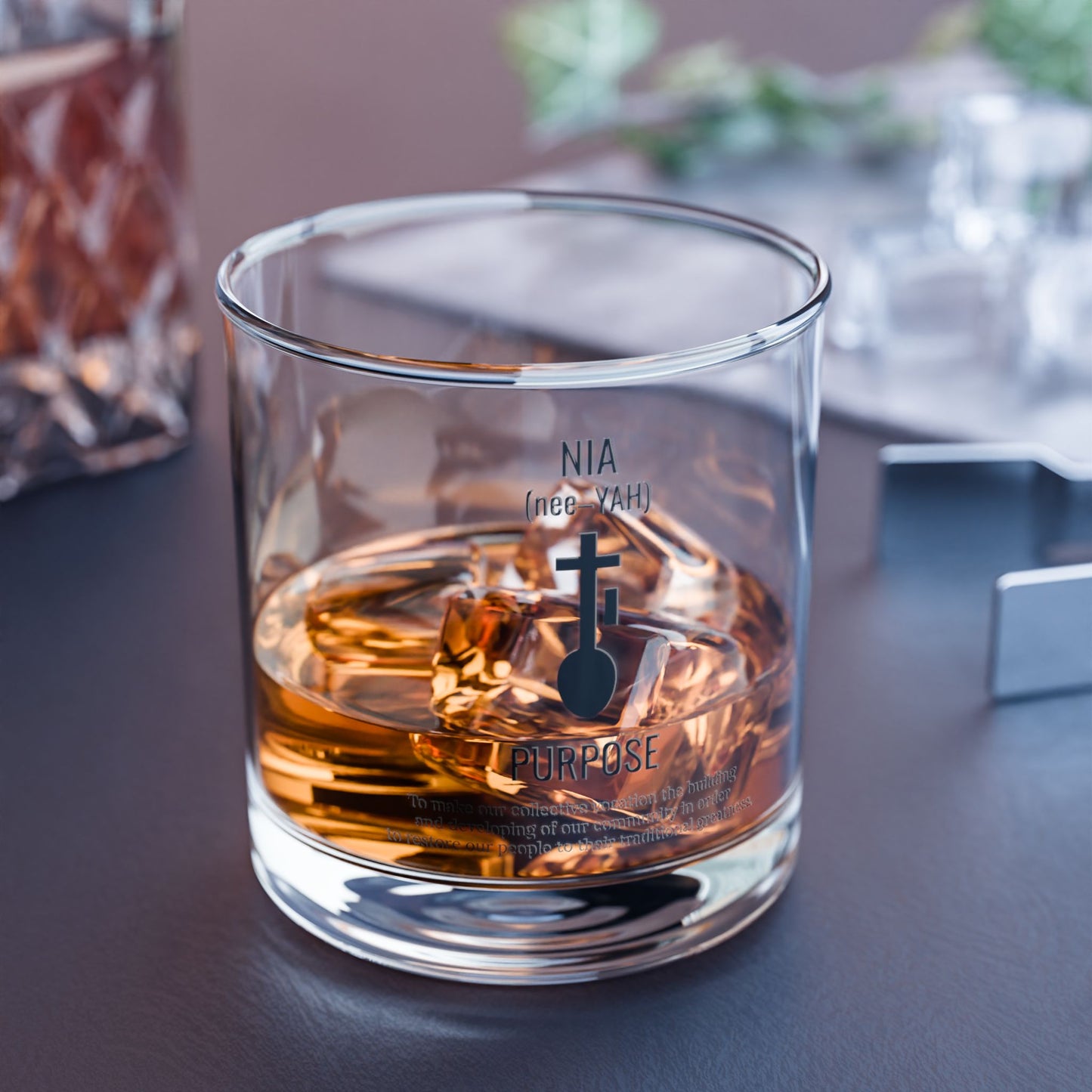 Nia (Day 5) | Purpose | 10 oz Rocks Glass