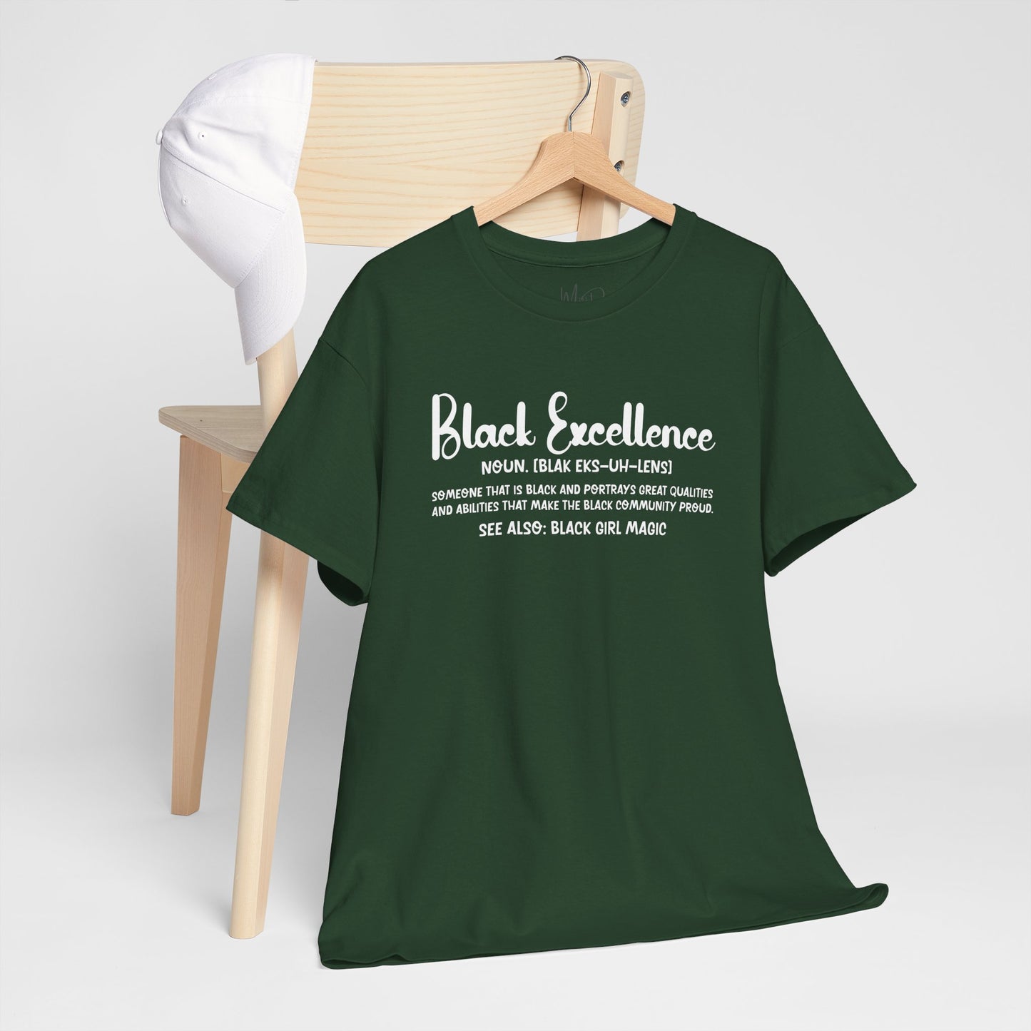 Black Excellence For Me | White Font | T-Shirt