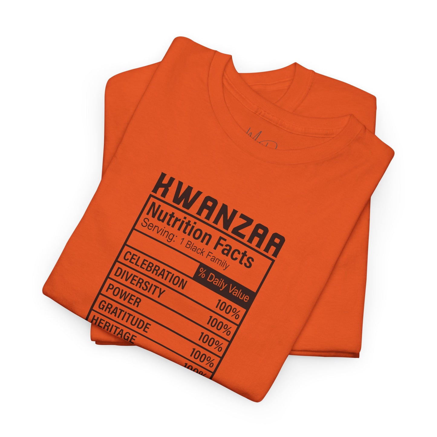 Kwanza Nutritional Facts | T-Shirt