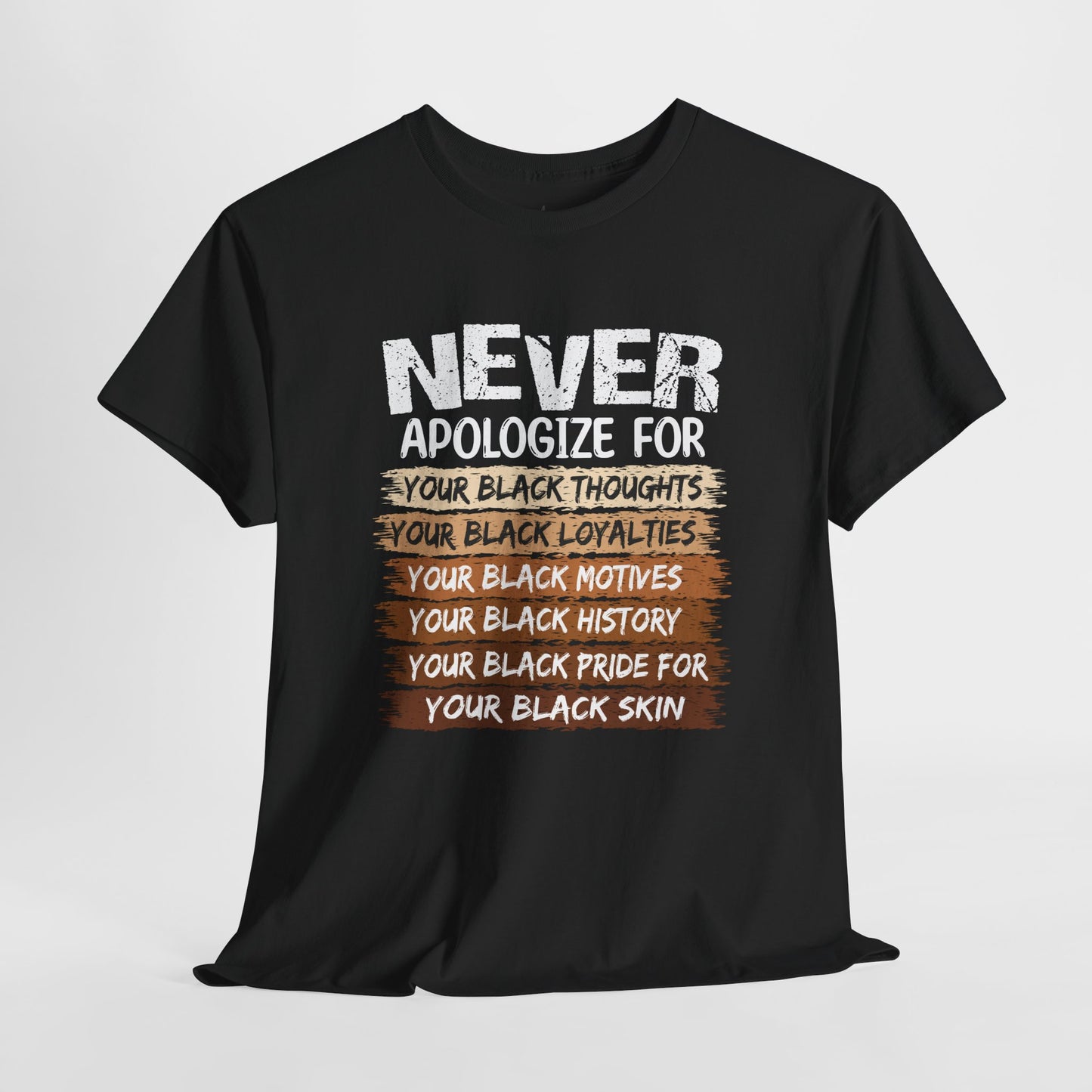 Never Apologize For…..